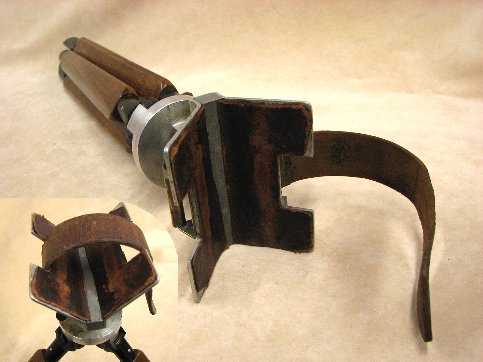 J. H. Steward Quick Focus 22/100 'SPOTTER' 3 draw field telescope with tripod stand